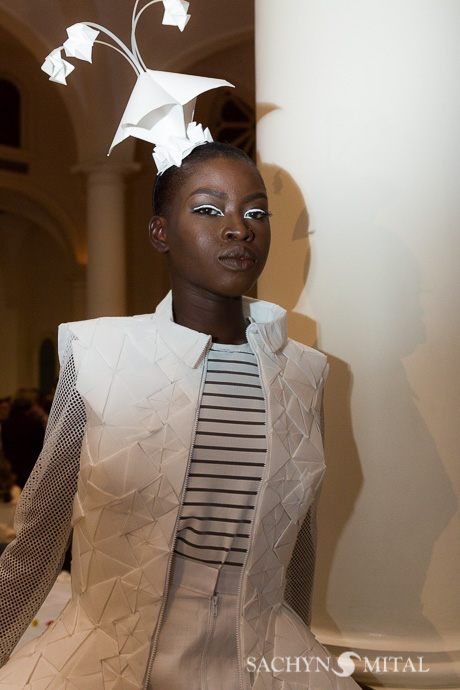 Chinaza Moses NYFW S/S 2016 Showcase on September 16. 2015.