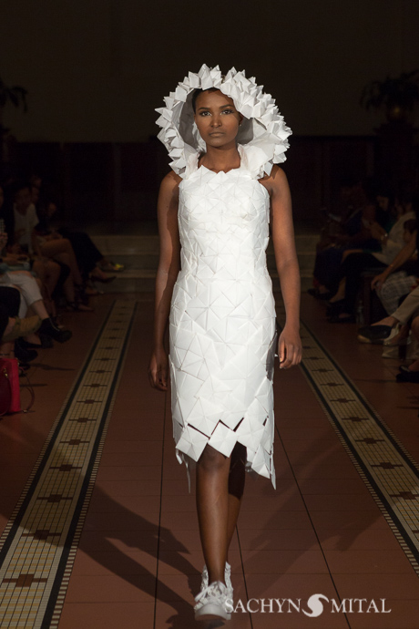 Chinaza Moses NYFW S/S 2016 Showcase on September 16. 2015.
