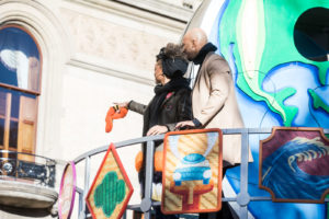 A Memorable Thanksgiving Parade Moment for Andra Day and Common